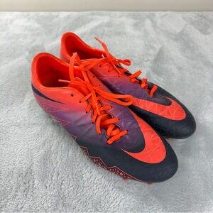 Nike Men Sz 11 US/10 UK/45 EU Hyoervenom Phelon 2 FG Crimson Obsidian 749896-845